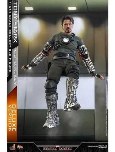 Tony Stark (mech Test Deluxe Version) Sixth Scale Figure By