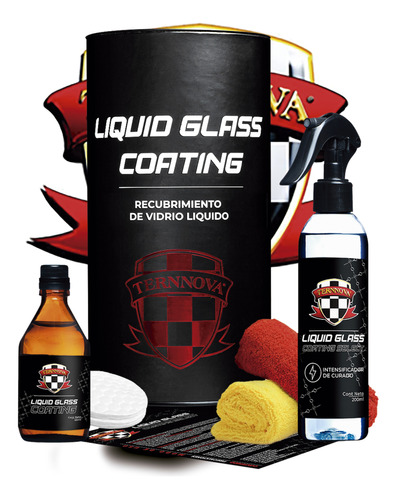Ternnova | Liquid Glass Coating Box | Vidrio Liquido | 60ml