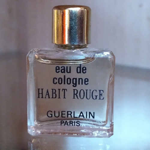 Miniatura Colección Perfum Guerlain 4ml Habit Rouge Sencillo