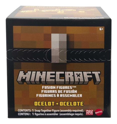 Minecraft Ocelot Figura Armable Fusion Figures 18cm
