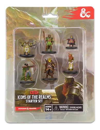 Wizkids D&d Icons Of The Realms Starter Set, Con 5 ...