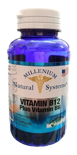 Vitamina B12 Plus Vitamina B6 X100 - Unidad a $602