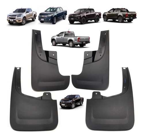 Jogo 4 Apara Barro S10 B Cab. Simples Ltz 12/22 Gm