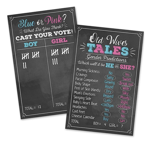 Old Wives Tales & Boy Or Girl Voting Game Gender Reveal Part