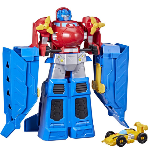 Transformers Optimus Prime Jet Pista + Carro Original Hasbro
