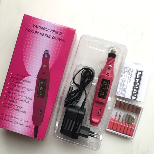 Torno Manicuria Torno Uñas Vel Ajustable 6 Puntas Longchamps