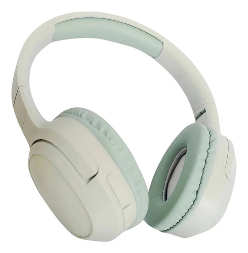 Fone De Ouvido Sem Fio Bt 40mm P/cartão Micro Sd Starmega Cor Verde