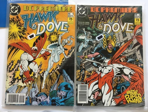 Comic Dc: Hawk & Dove (halcón Y Paloma) - Matar Dos Pájaros, 2 Tomos. Historia Completa. Editorial Zinco