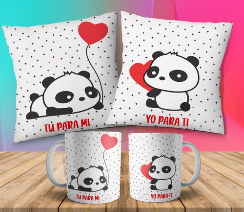 Plantillas Sublimar Tazas Y Almohadones Amor San Valentín #4