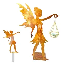 Comprar Pincho, Figura Decorativa, Chapa Para Jardín Int.\u002Fext. Hada Óxido