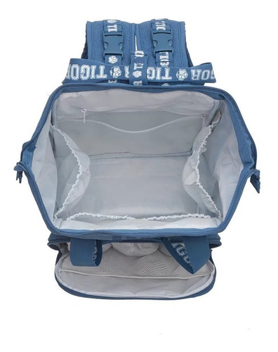 Mochila Maternidade Tigor T Tigre Baby To Go Azul - Pacific
