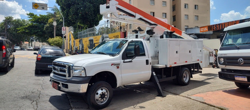 Ford F-4000 Modelo 2018 Com Cesto Aéreo Linha Viva