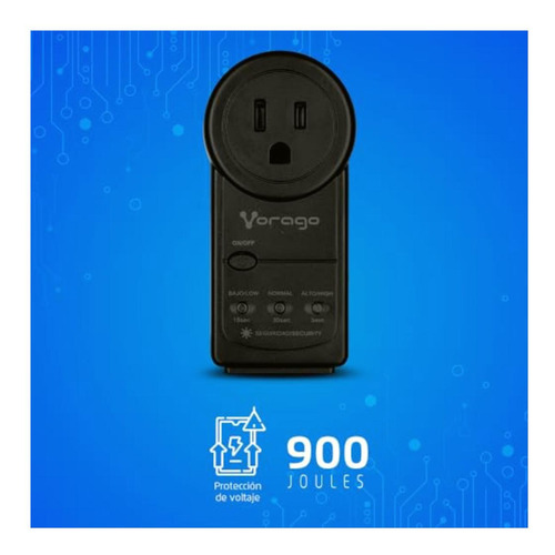 Vorago Avr-300 Protector De Voltaje Supresor De Picos