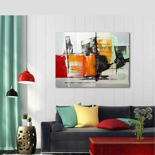 Pinturas Para Living Cuadros Modernos Decorativos Arte