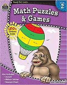 Readysetlearn Math Puzzles And Games Grd 2