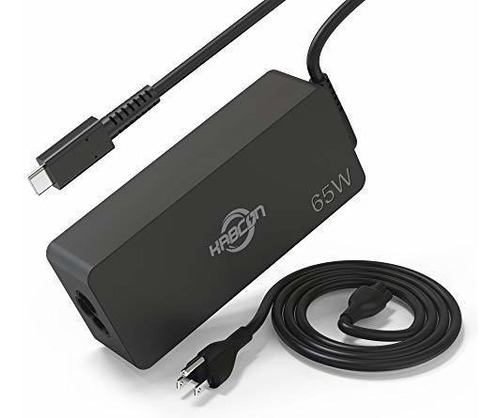 Usb C Cargador Portátil Fuente De Alimentación Ca 65w...