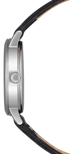 Citizen White Dial Ladies Dress Eu6090-03a ........ Dcmstore Correa Plateado Bisel Plateado Fondo Gris oscuro