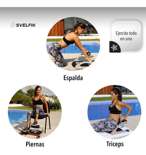Imagen 6 de 8 de Aparato Abdominales Svelfik Ab S Max Abdomen Tomic Core Ms