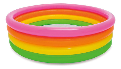 Piscina Inflável Infantil Intex Colorida Sunset 780l