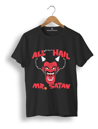 Remera: Mr. Satan Anime Memoestampados