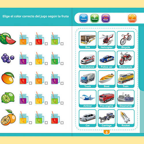 Computadora De Juguetes De Inglés Para El Aprendizaje Tempra