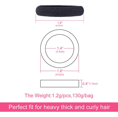 Bandas For El Cabello Lazos For Cabello Grueso 100 Piezas