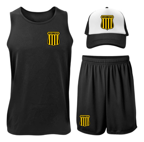 Conjunto Deportivo Musculosa + Short + Gorra - Mitre