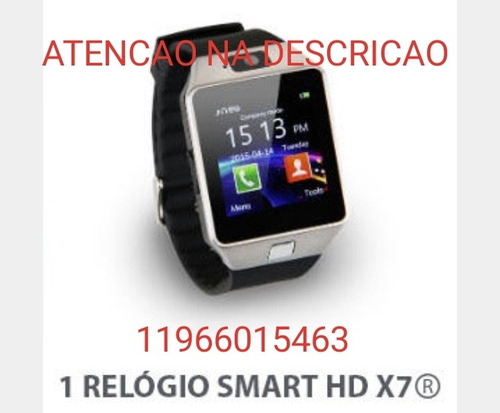 Relogio Smart Hd X7