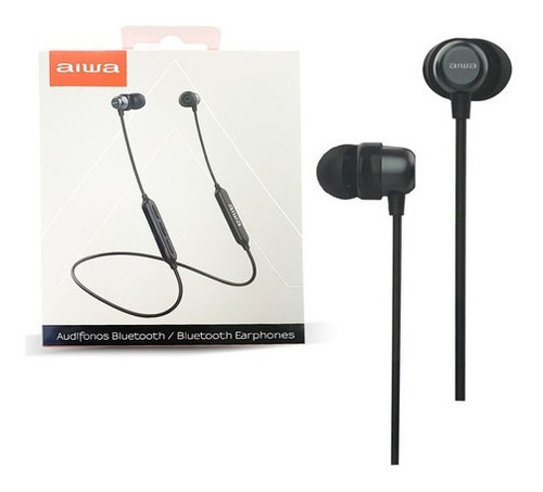 Imagen 2 de 3 de Audifonos Aiwa Aw 680 Bluetooth Negro