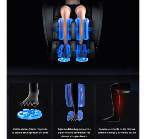 Nuevo Modelo Sillón De Masajes Zero Gravity Mejor Calidad