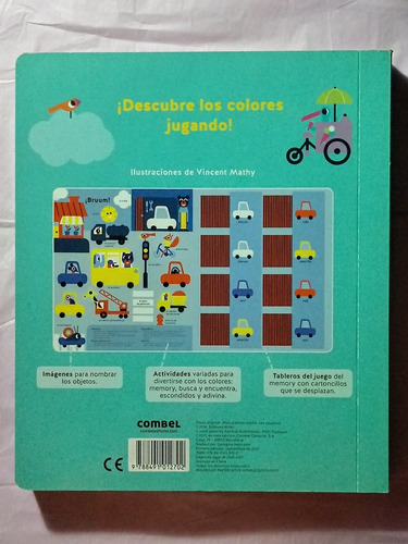 Mi Primer Memory. Los Colores. (libro Infantil). Combel