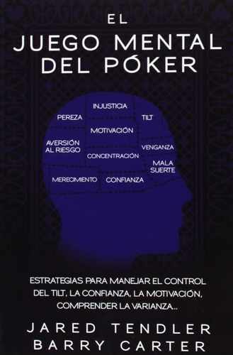 Libro: Juego Mental Del Poker, El. Tendler, Jared. Rekkopoke