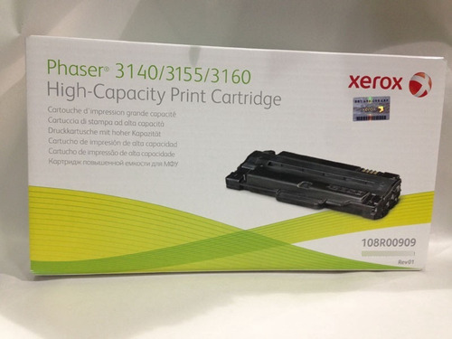Recarga De Toner Xerox Phaser 3140 3155 3160 108r00908