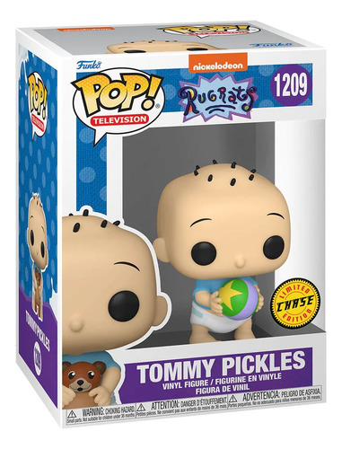 Funko Pop Tommy 1209 Chase Rugrats Aventuras Protector