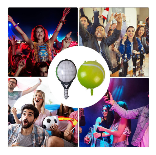 Para Decoración De Fiesta Con Globos De Tenis Globos De
