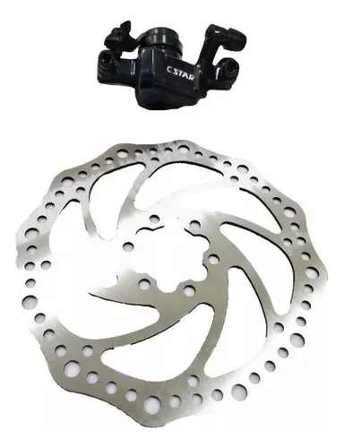 Freno A Disco Bicicleta Set De Caliper Y Discos