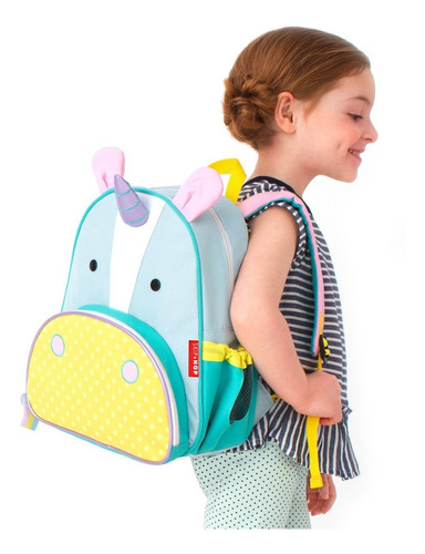 Imagem 5 de 6 de Mochila Skip Hop Zoo Original Unicórnio Novo Infantil