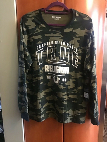 Playera True Religion Camouflaje Talla Xxl Preciosa Original