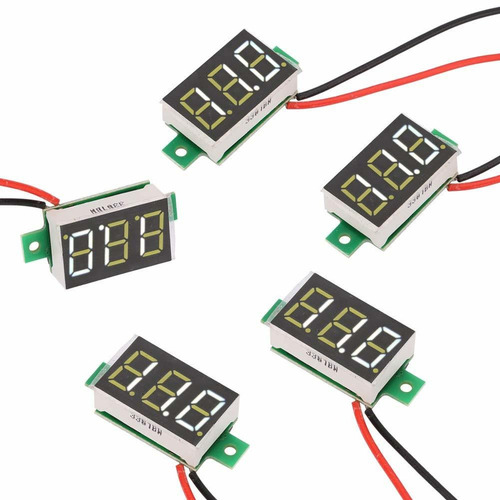 Digital Voltmeter Two Wire Dc 5pcs With Imported Para