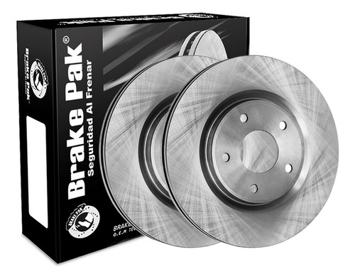 Discos De Freno Marca Brake Pak Para Dodge Journey 2.4 -3.6