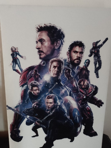 Imagen 2 de 3 de Cuadros Decorativos Con Luz Retroiluminados/ Adevengers