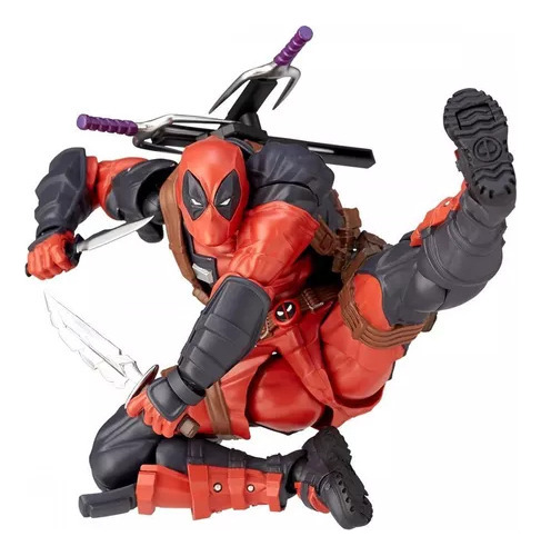 Figura De Acción Marvel Amazing Yamagu Deadpool No.025