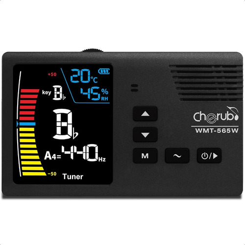 Afinador Metronomo Instrumentos De Viento Recargable 5 En 1