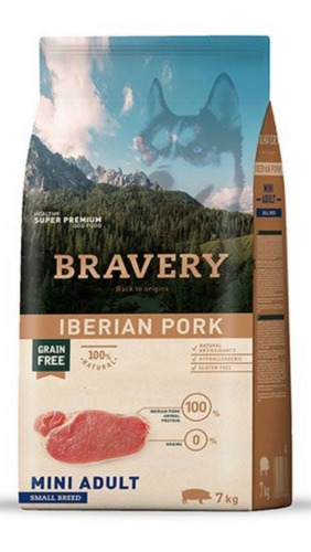 Bravery Iberian Pork Mini Adulto 7 Kg