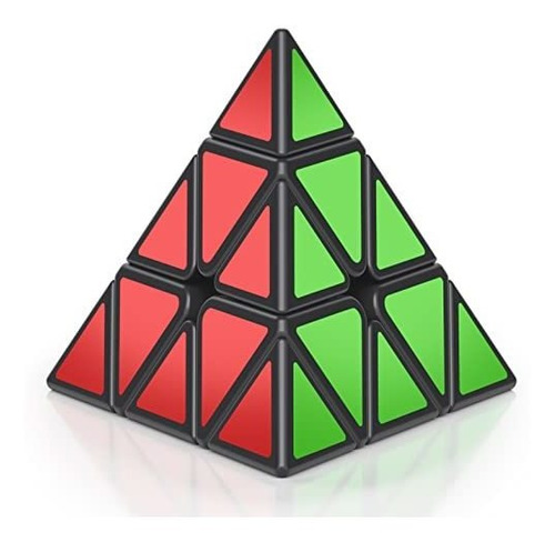 Cubo Pirámide Qiming Speed 3x3 Magic (negro)