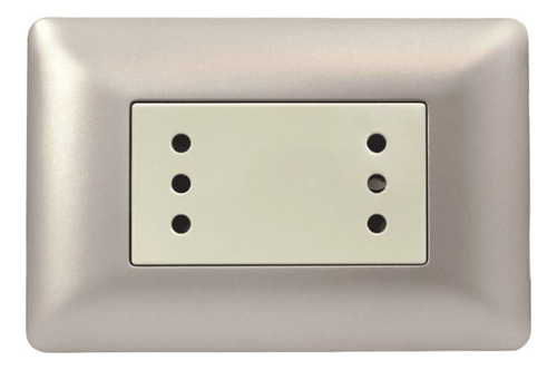 Enchufe Doble 10a 250v Duplex Champagne Stanford