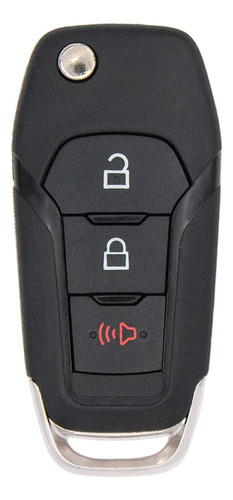 Keyless2go Reemplazo Para Llave Giratoria De 3 Botones Ford 