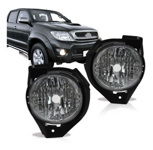 Faros Auxiliares Toyota Hilux 08/11 S/soporte Der/izq