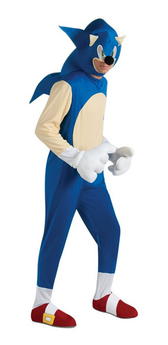 Disfraz De Sonic The Hedgehog Talla Xl Para Hombre,