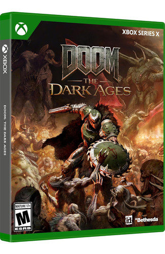 Jogo Doom The Dark Ages Xbox Series X Midia Fisica